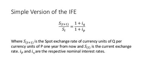 Fisher effect Simple Example