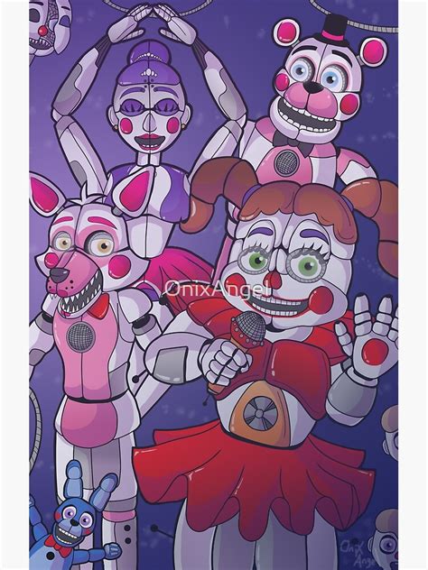 FNAF: Sister Location Premium Matte Vertical Poster Designed & Sold By ...