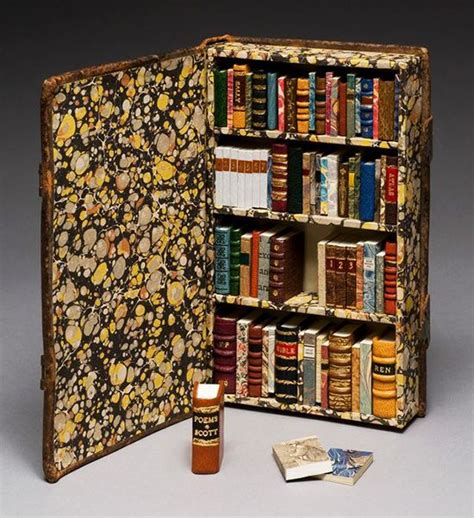 For the love of Books...A tiny Library inside a Book, by Houston ...