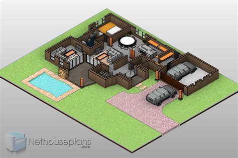 Bedroom Modern House Plans Modern House Designs ...