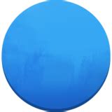 🔵 Blue Circle Emoji on Twitter Emoji Stickers 13.1