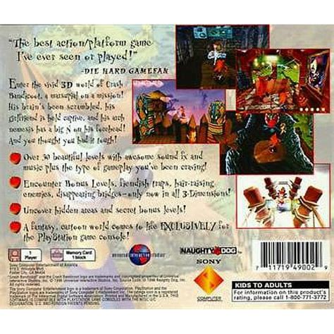 Crash Bandicoot Ps1 Cover Official Wholesale | www.pinnaxis.com