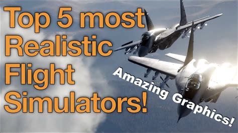 5 most realistic flight simulator ever | with amazing graphics! - YouTube