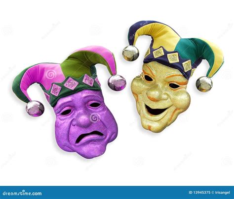 Comedy Tragedy Masks Mardi Gras Royalty Free Stock Photo - Image: 13945375