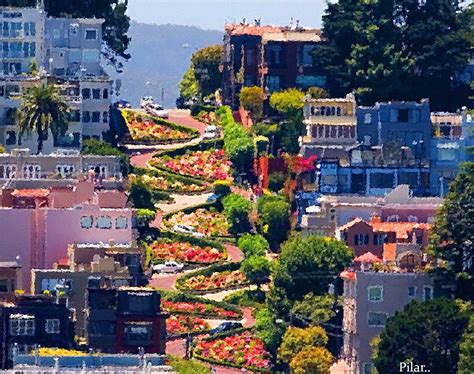 LOMBARD ST-SAN FRANCISCO-USA.