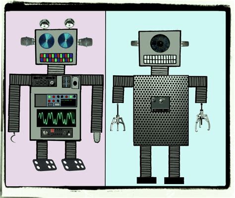 All This Is That: Digital Art: Fraternal Robot Twins
