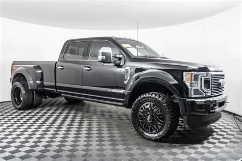 Used Lifted 2022 Ford F-450 Platinum Dually 4x4 Diesel Truck For Sale ...