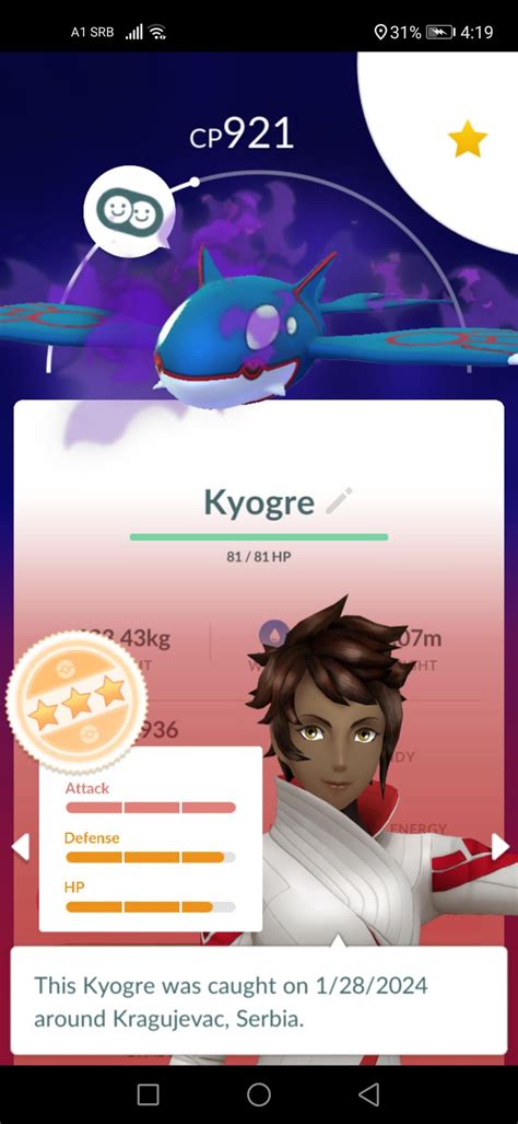 Should i purify Shadow Kyogre? : r/pokemongo