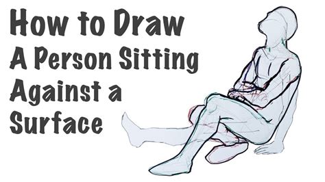 Person Sitting Drawing Anime