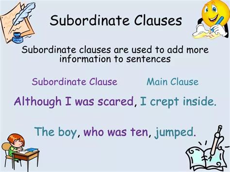 PPT - Subordinate Clauses PowerPoint Presentation, free download - ID ...