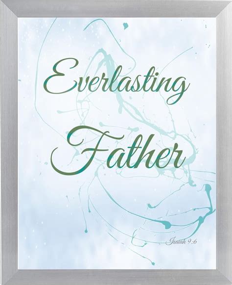 Isaiah 9 Wonderful Counselor Mighty God Everlasting Father - Etsy Canada | Christian printables ...