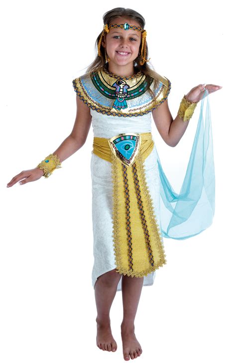 Cleopatra Egyptian Girl's Book Week School Fancy Dress Child Costume Kids 4-12 Y | eBay