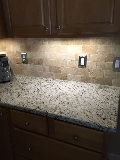 Tumbled Travertine Backsplash Tile - Bestsciaticatreatments.com