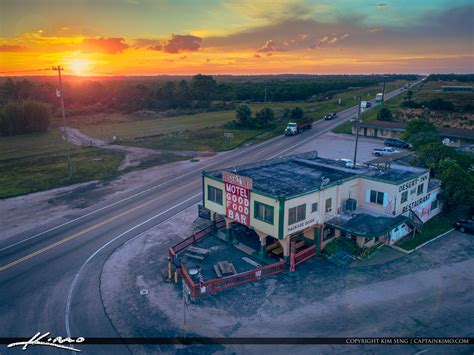 Desert Inn Motel Yeehaw Junction Florida | Royal Stock Photo