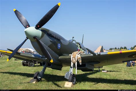 ML296 - Supermarine Spitfire Mk.IXc (mock-up) operated by Royal Air Force (RAF) taken by exem ...