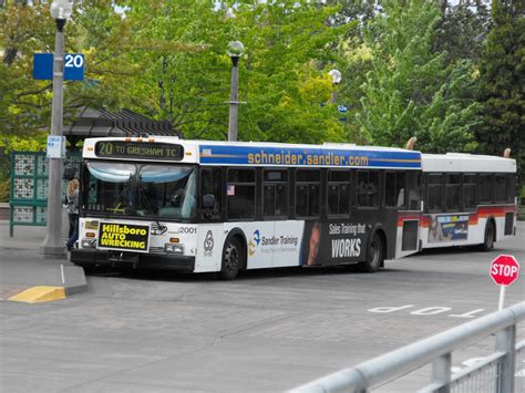 RANTINGS OF A FORMER TRIMET BUS DRIVER: TriMet D40LF 2001 at Beaverton ...