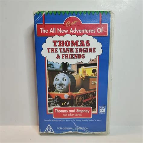 THOMAS THE TANK Engine & Friends VHS Thomas And Stepney 1995 Video Tape ...