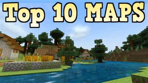 Top 10 Minecraft Maps 2019 (Bedrock Edition) - YouTube