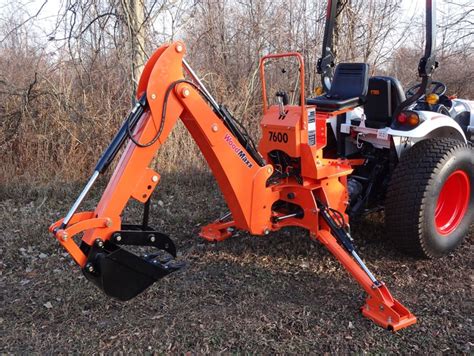 Backhoe Attachments: WoodMaxx WM-7600 7 Foot Backhoe Attachment!