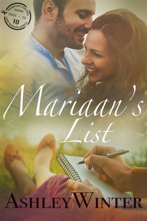 Mariaan's List is book ten in this South African Christian fiction ...