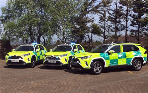 Toyota RAV4 Recruited as Rapid Response Vehicle by the Welsh Ambulance Service - Toyota Media Site