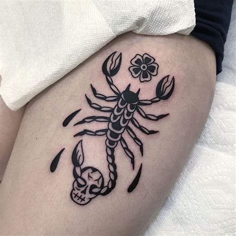 Scorpion Tattoo | Traditional tattoo sleeve, Tattoos, Scorpion tattoo