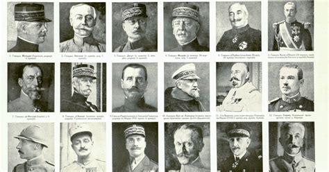 WW1 Leaders - French Generals - WW1 Information - Macedonia 1912-1918