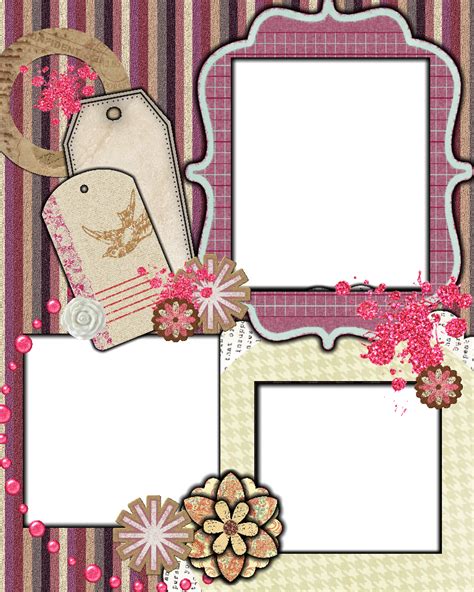 Scrapbook Layout Templates Printable