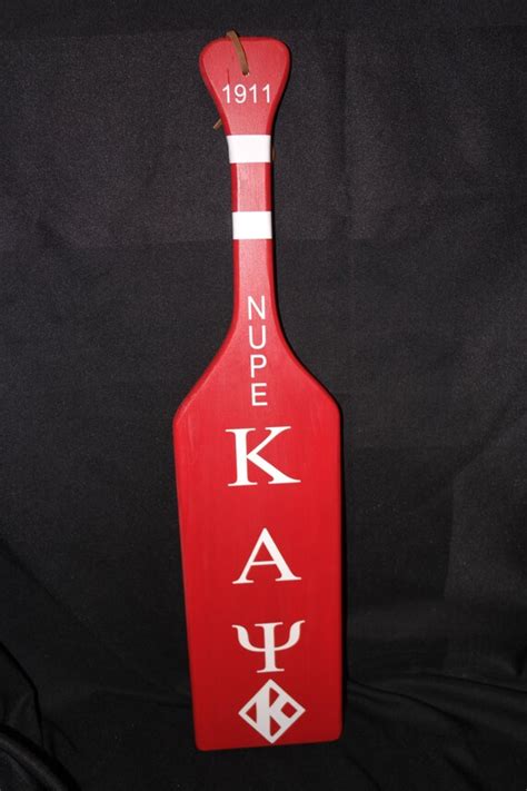 Kappa Alpha Psi Wooden Paddle