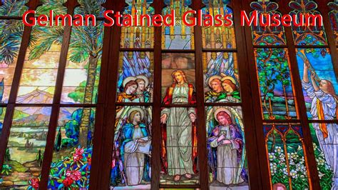 Gelman Stained Glass Museum, San Juan, TX - YouTube