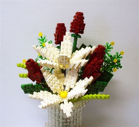 Flower Closeup 2 | Lego wedding, Lego christmas, Lego flower