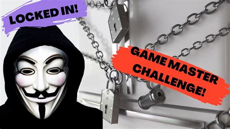 Game Master CHALLENGE! Locked in our room! HELP!! - YouTube