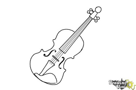 Violin Drawing at PaintingValley.com | Explore collection of Violin Drawing