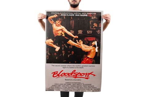 Bloodsport Poster Quality Glossy Print Photo Wall Art Movie - Etsy