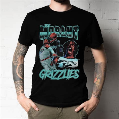 Old Color Vintage Ja Morant Grizzlies Basketball Unisex T-Shirt ...