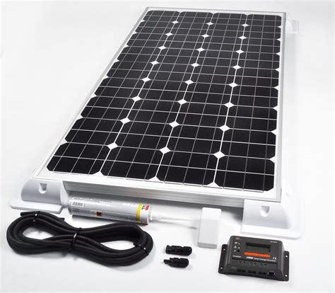 140w 12v Solar Battery Charger Vehicle Kit Deluxe - Sunstore Solar