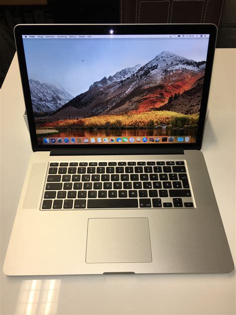 MacBook Pro 15" Retina Mid 2015 (Refurbished) 2.2 GHz Intel Core i7 quad-core (Turbo Boost up to ...