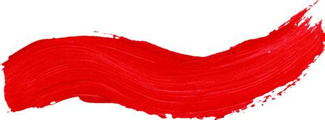 59 Red Paint Brush Stroke (PNG Transparent) | OnlyGFX.com