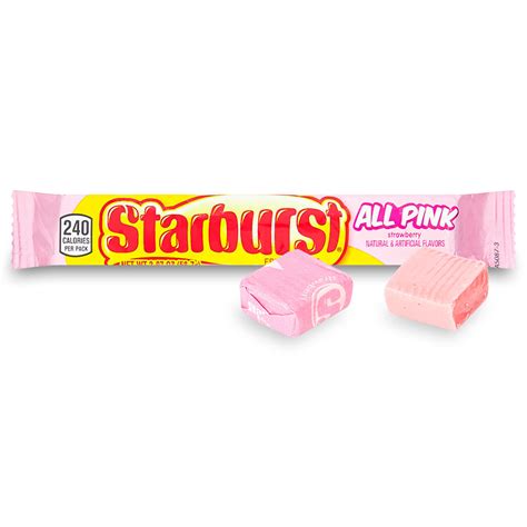 Starburst Candy Fruit Chews All Pink | Candy Funhouse