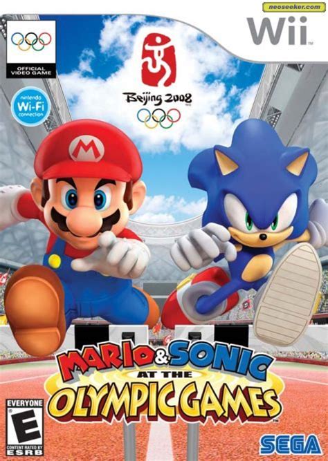 Mario & Sonic at the Olympic Games Wii Front cover