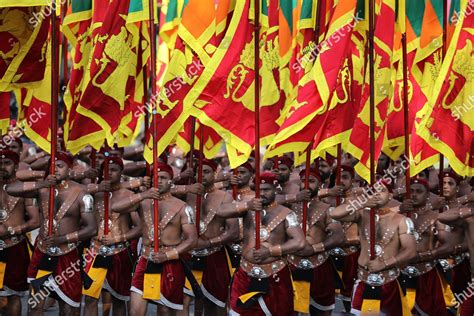 Sri Lankan Army Soldiers Dressed Traditional Editorial Stock Photo ...