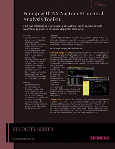 (PDF) Femap with NX Nastran Structural Analysis · PDF fileFemap with NX Nastran Structural ...