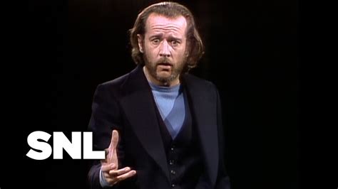 George Carlin Classic Monologue 3 - Saturday Night Live - YouTube