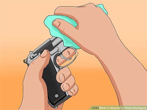 4 Ways to Maintain a Pistol (Handgun) - wikiHow