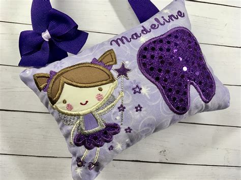 Tooth Fairy Pillow | Etsy | Tooth fairy pillow, Tooth fairy, Personalized pillows