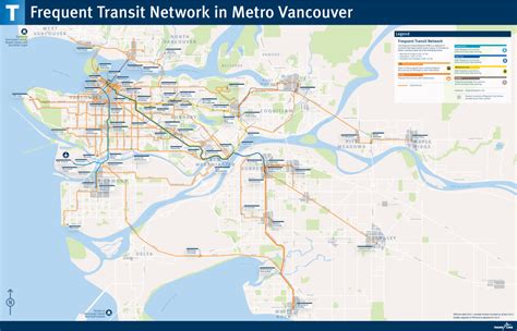 Transit Maps: Official Map: Vancouver, BC Frequent Transit Network, 2012