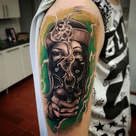 50+ Best Gangster Tattoos - Designs & Meanings 2019