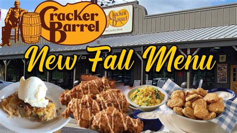 Cracker Barrel New Fall Menu Lineup (Limited Time) Review - YouTube