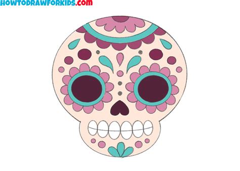 Skull Drawing For Kids