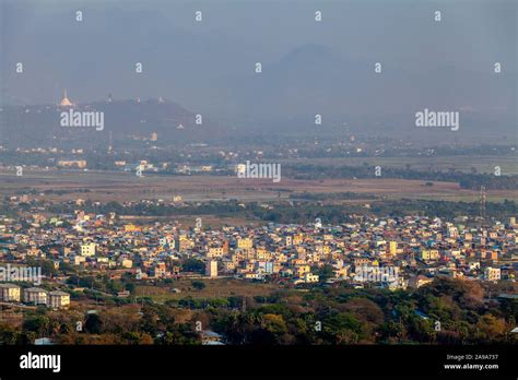 Views Of Mandalay From Mandalay Hill, Mandalay, Myanmar Stock Photo - Alamy